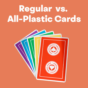 Regular vs. All-Plastic Cards